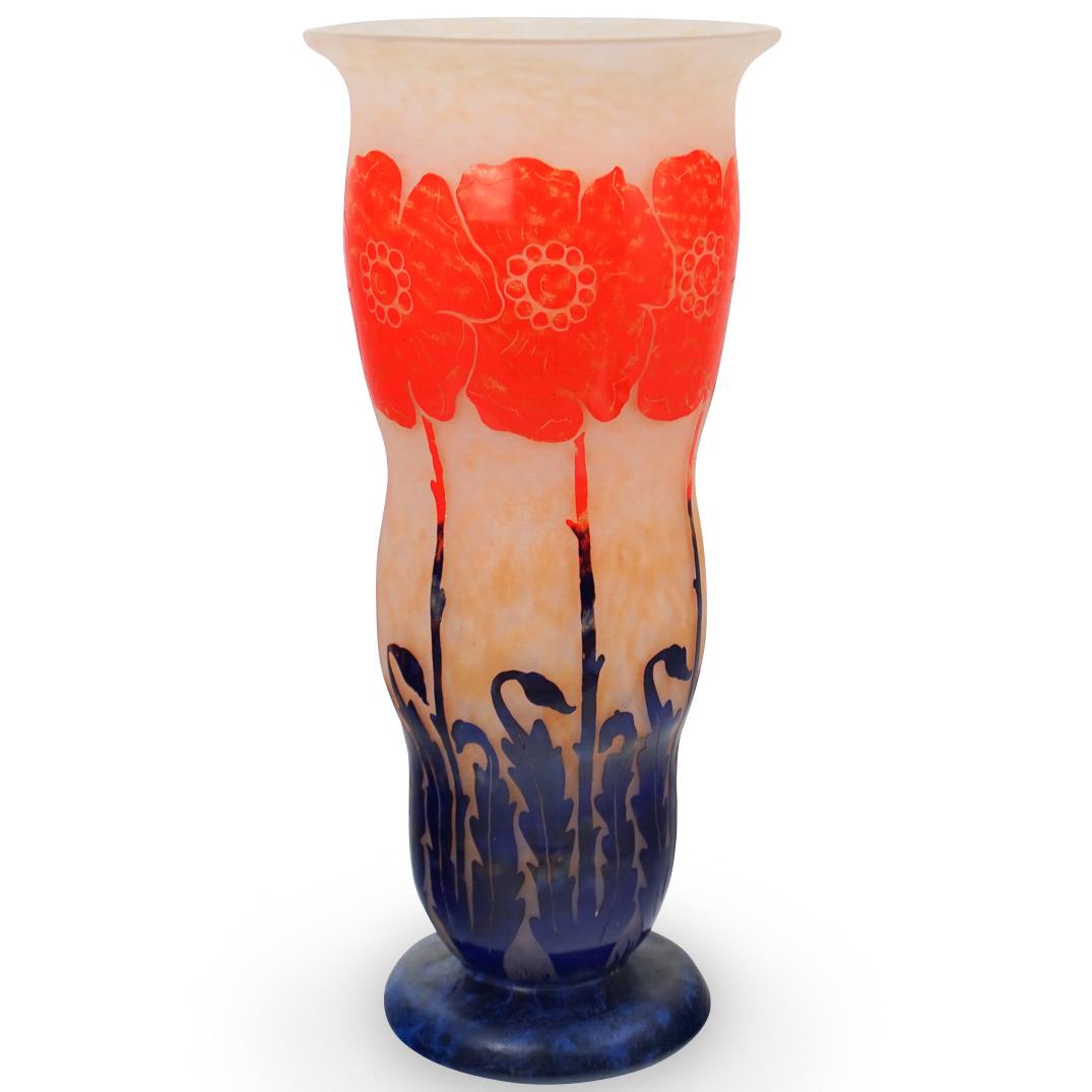 Antique Degue Art Glass Vase (1 of 6)
