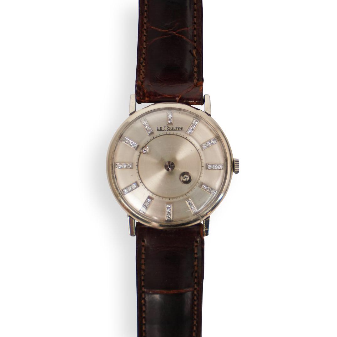 Jaeger LeCoultre Vintage 14kt Gold Diamond Watch (1 of 4)