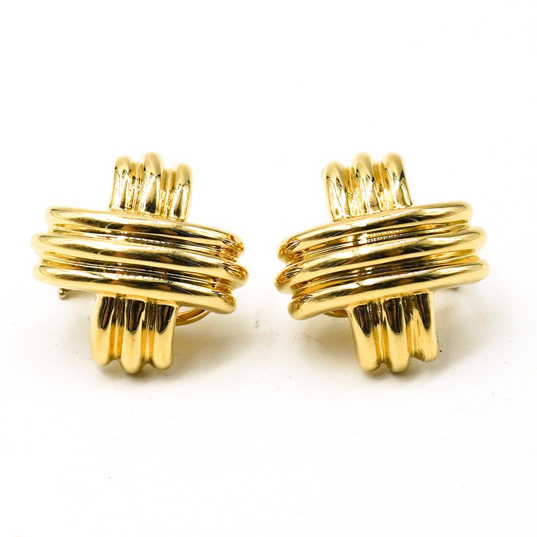 Tiffany and Co. 18k Gold Earrings (1 of 4)