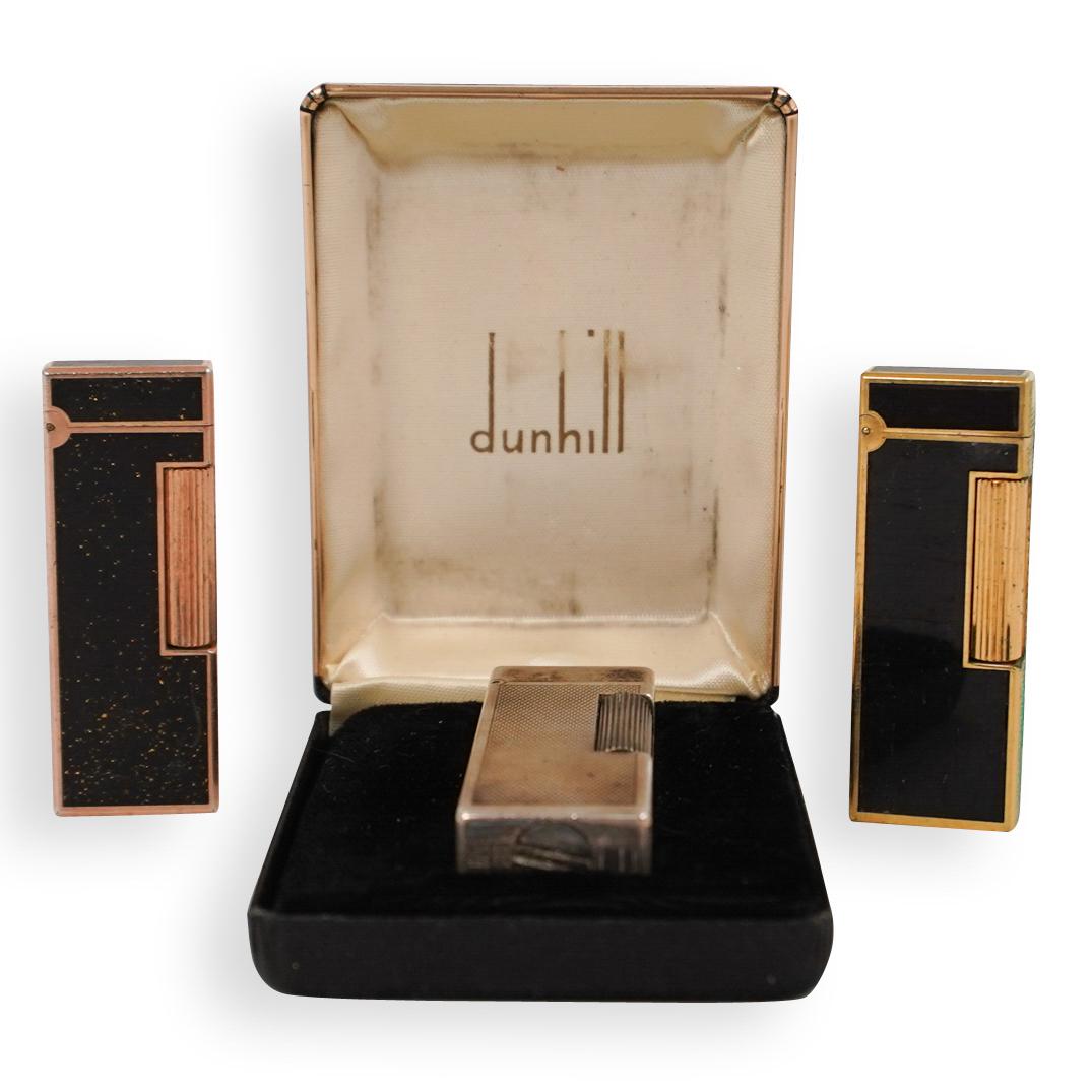 (3 Pc) Dunhill Lighter Grouping (1 of 6)