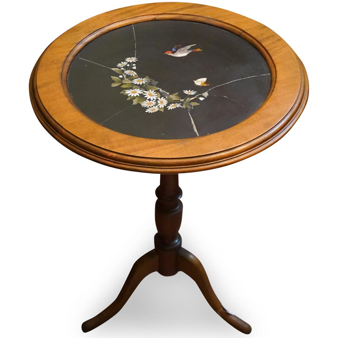 Pietra Dura Wooden Table (1 of 5)