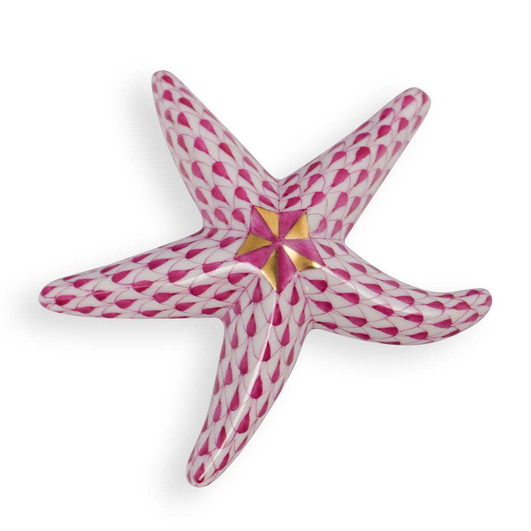 Herend Porcelain Fishnet Starfish (1 of 3)