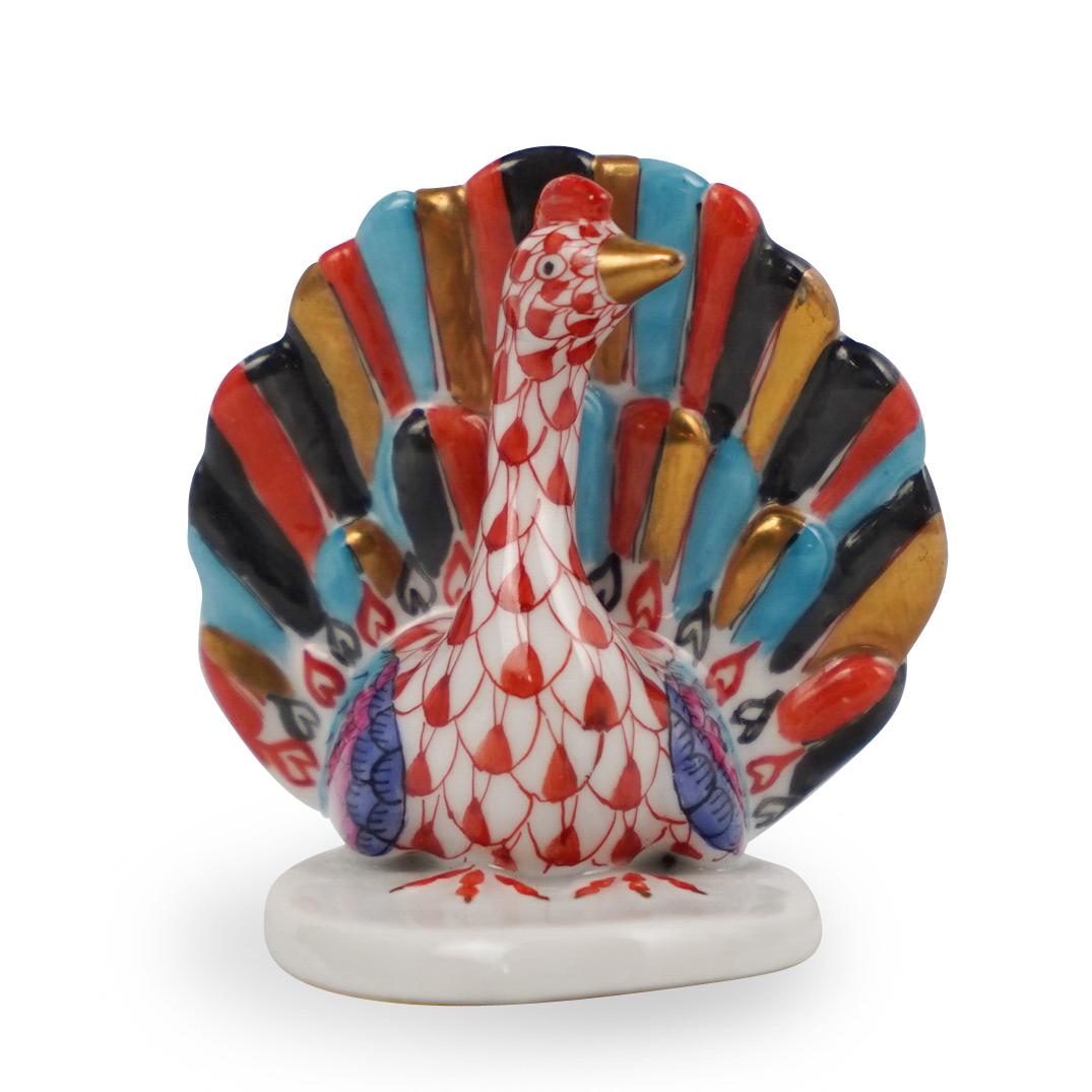 Herend Porcelain Turkey Figurine (1 of 3)