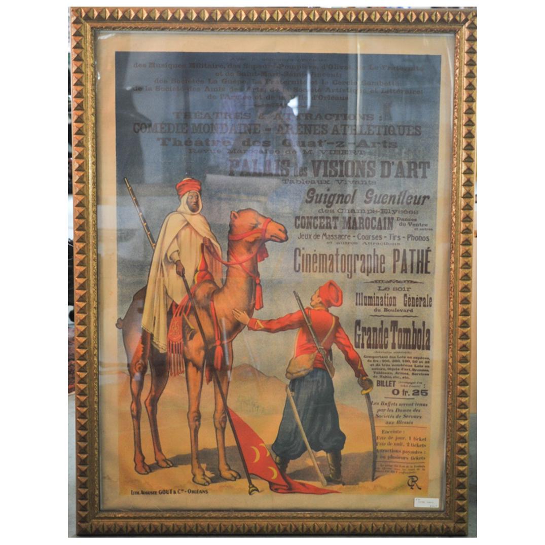 Large Vintage French Poster (1 of 4)