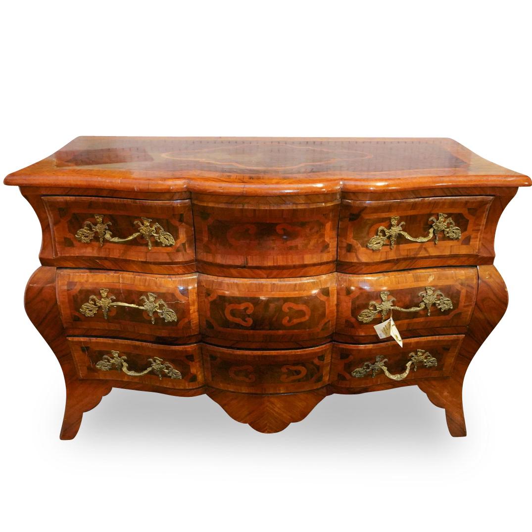 Marquetry and Bronze Commode (1 of 4)