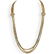 Vintage Long 18k Gold and Diamond Necklace - 2