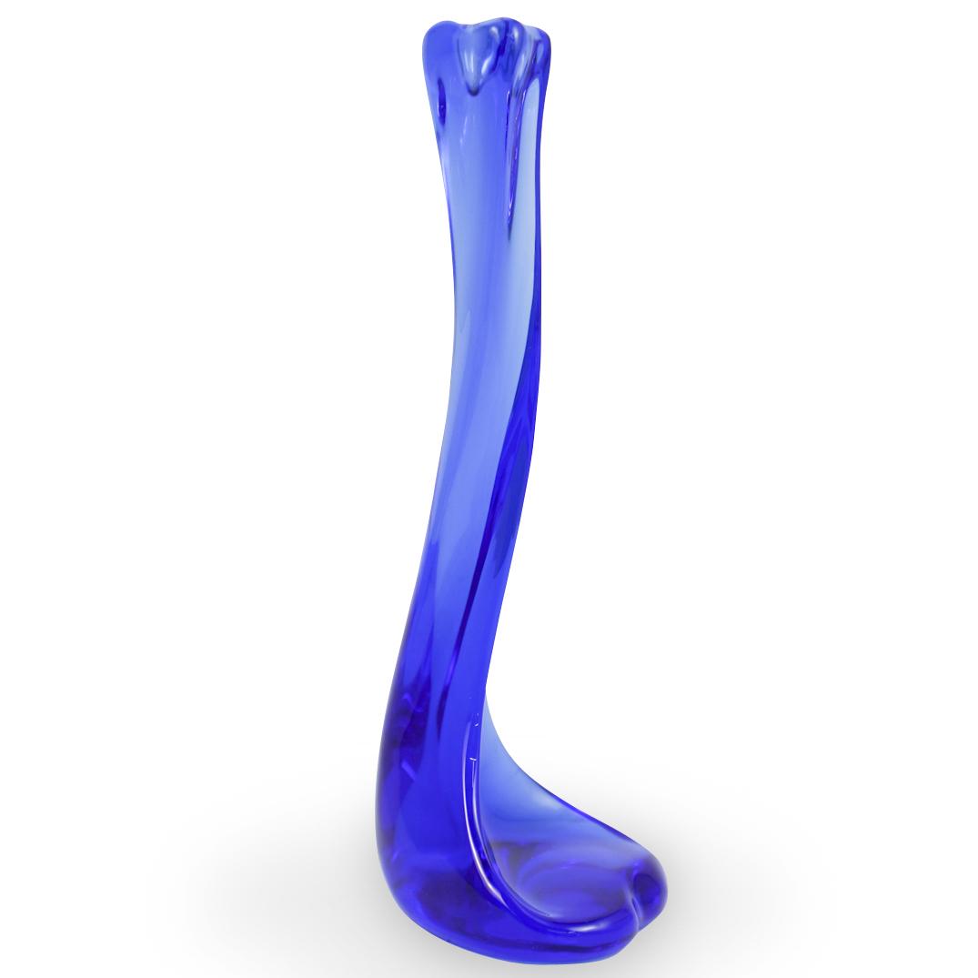 Tiffany & Co. Cobalt Glass Sculpture (1 of 5)