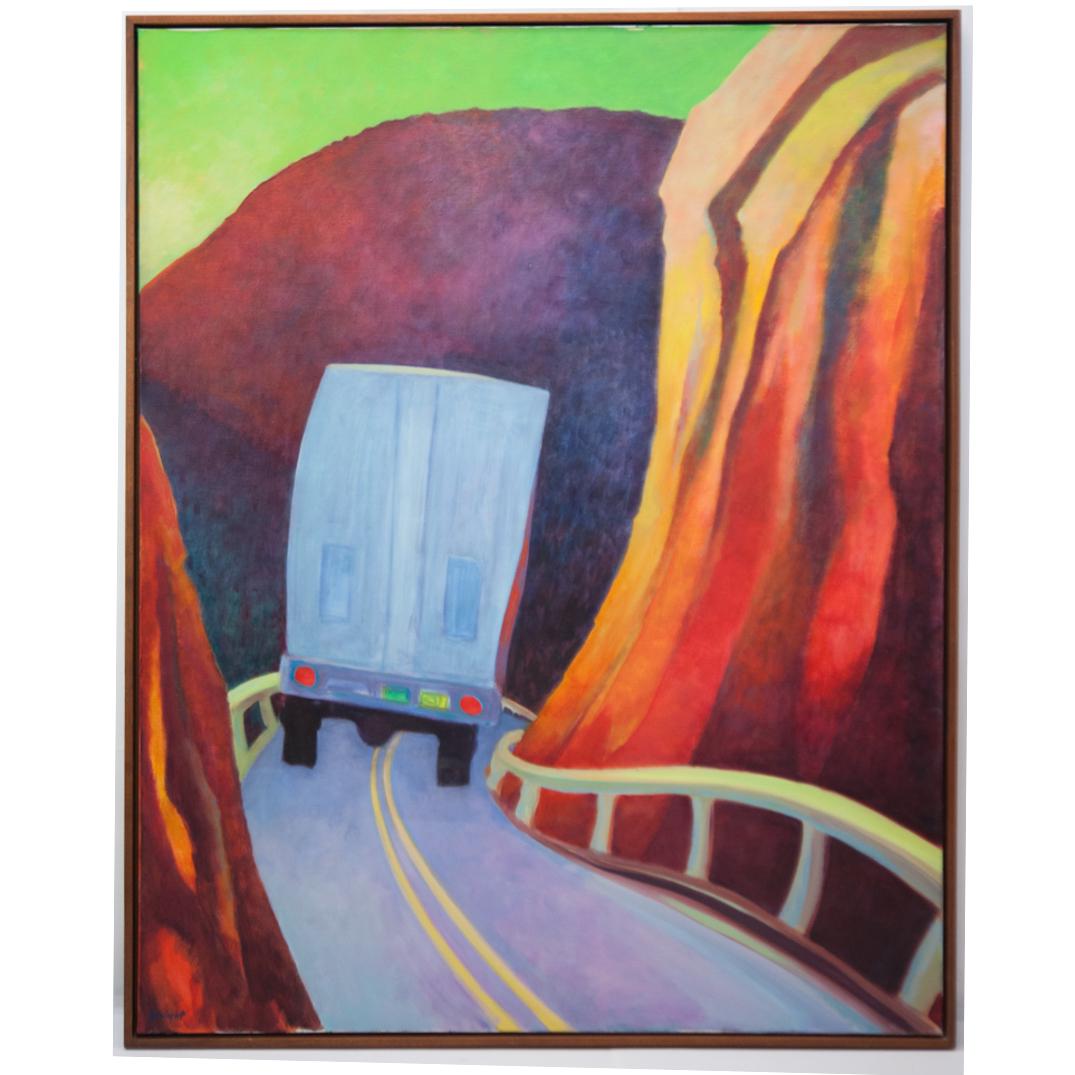 Michael Wright (American b. 1931) Oil On Linen (1 of 3)