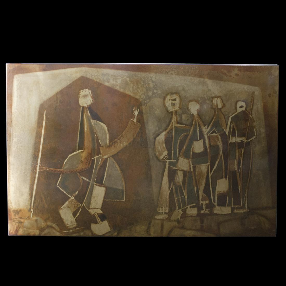 Silvio Giovanetti (American 20th Ct.) Mixed Metal (1 of 6)