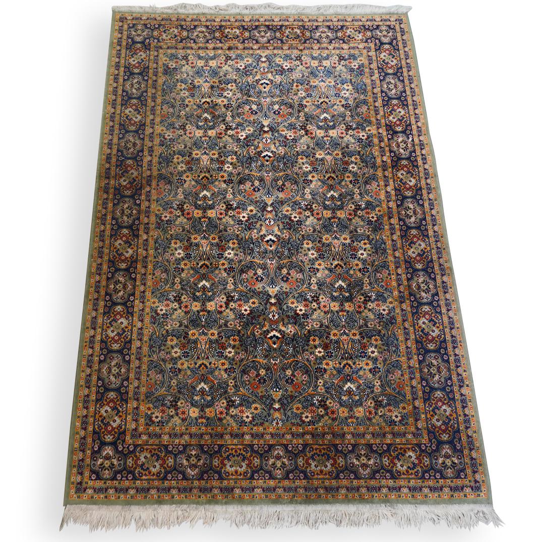 Persian Floral Wool Rug (1 of 10)