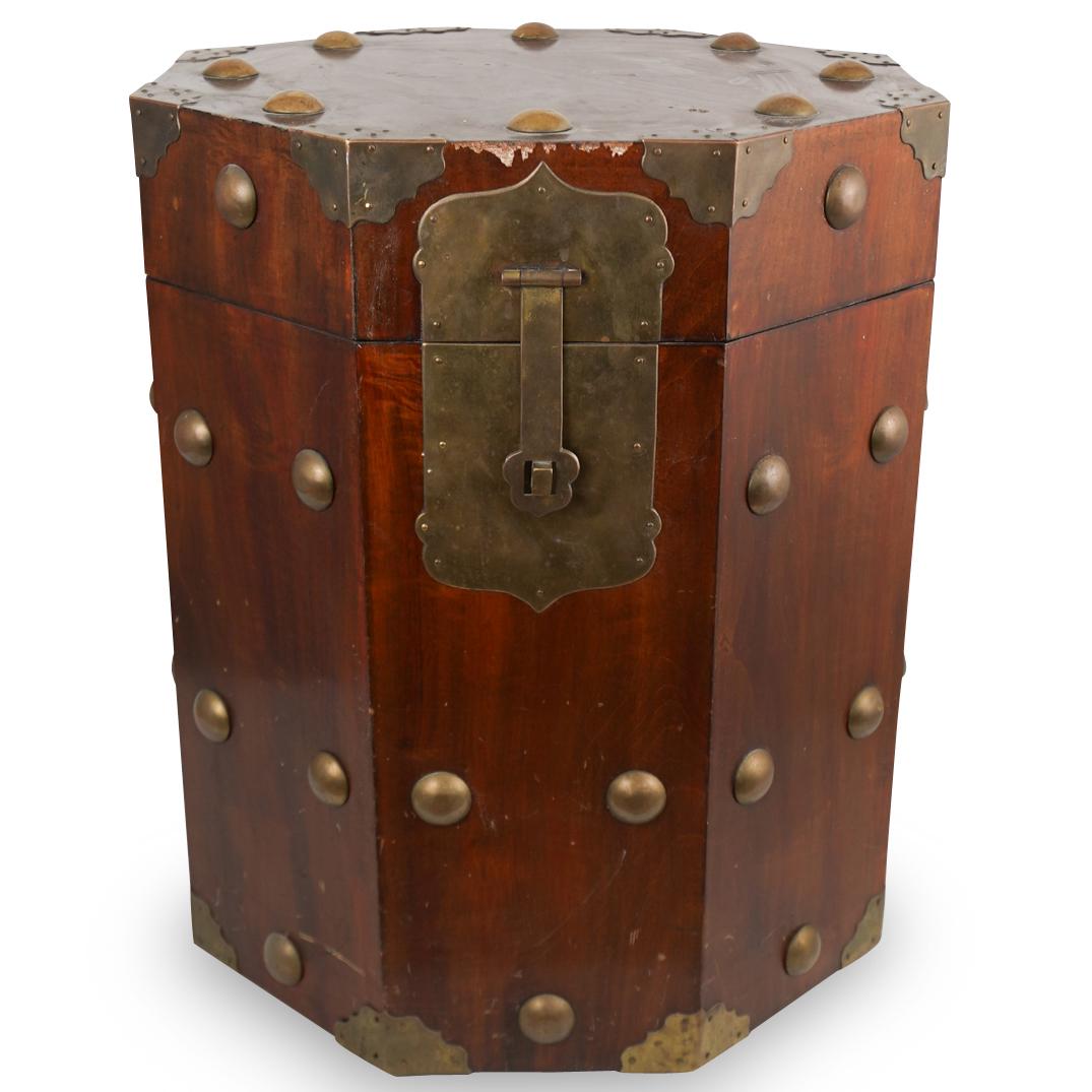 Japanese Wood & Bronze Chest (1 of 7)