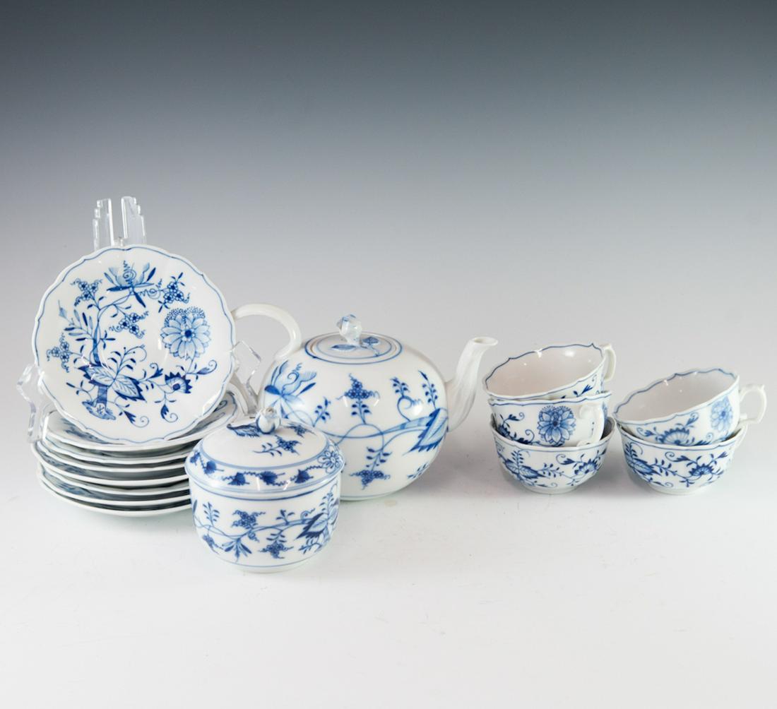 Meissen "Blue Onion" Porcelain Set (1 of 5)