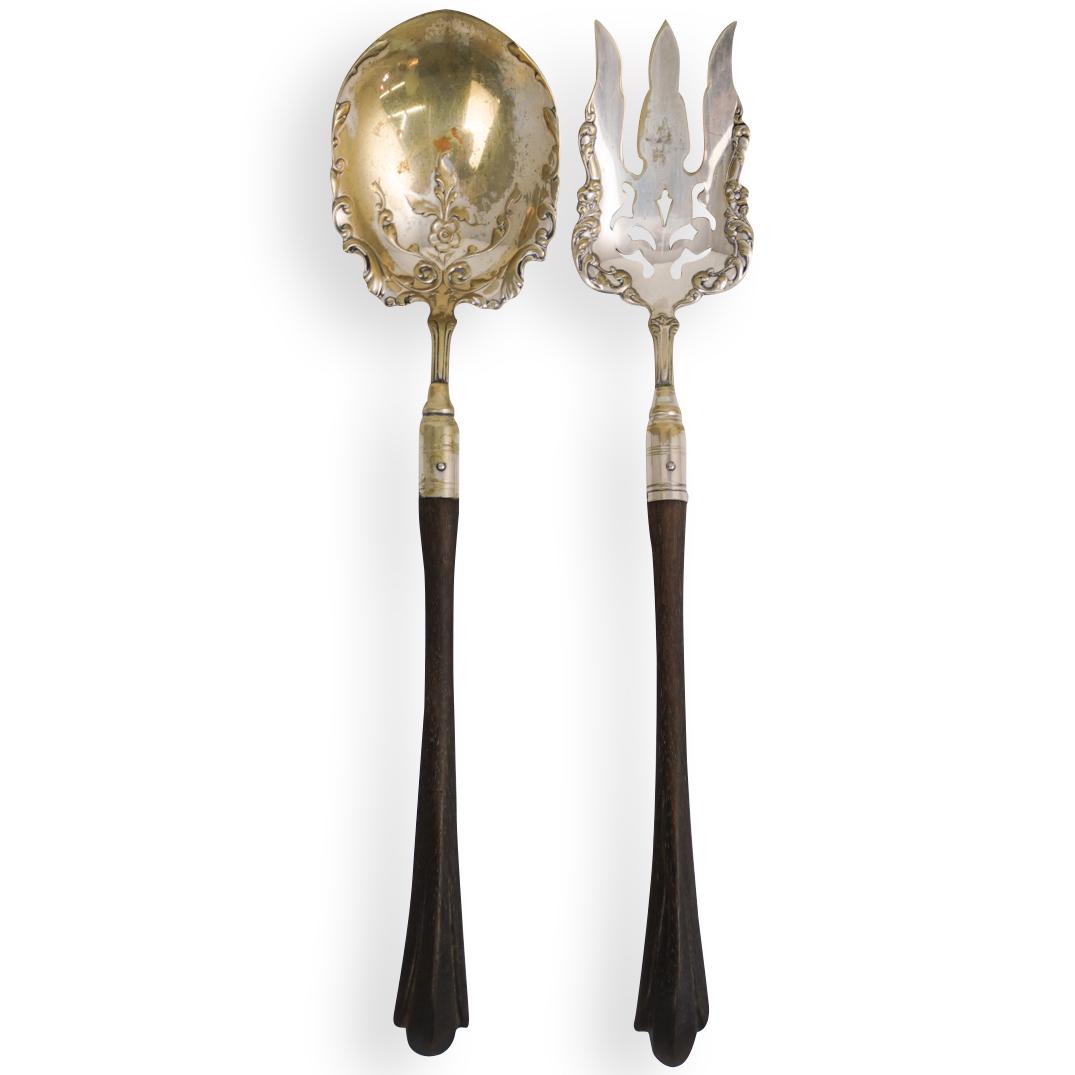 Pair of Murrle Bennett & Co Salad Serving Set (1 of 3)
