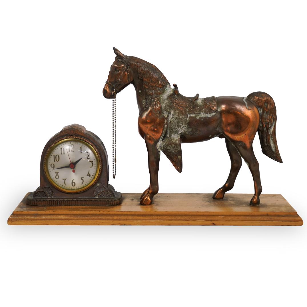 Vintage Spartus Horse Mantle ClockÃ‚ (1 of 3)