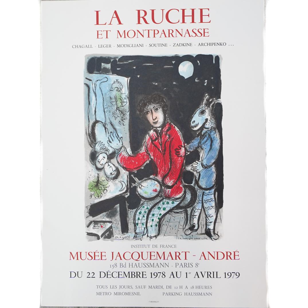 Marc Chagall Lithograph Exhibition Poster (1 of 2)