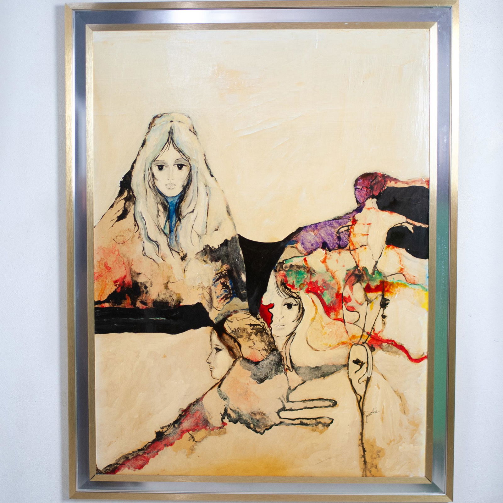 Sonia Risolia (American, 1926-2002) Oil Painting (1 of 2)