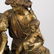 L. Marti Cie French Figural Mantle Clock - 3