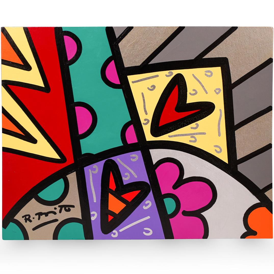 Romero Britto (Brazilian, b. 1963) Signed Original (1 of 6)