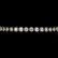 14k Gold and Diamond Tennis Bracelet - 5