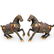 Pair of Cloisonne Horses
