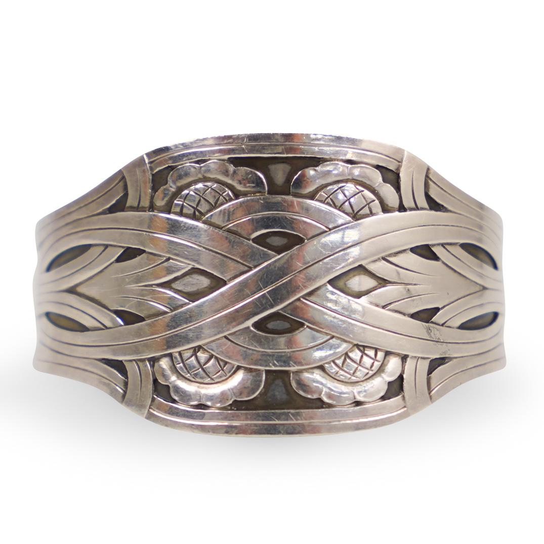 Georg Jensen Sterling Silver Bangle (1 of 4)