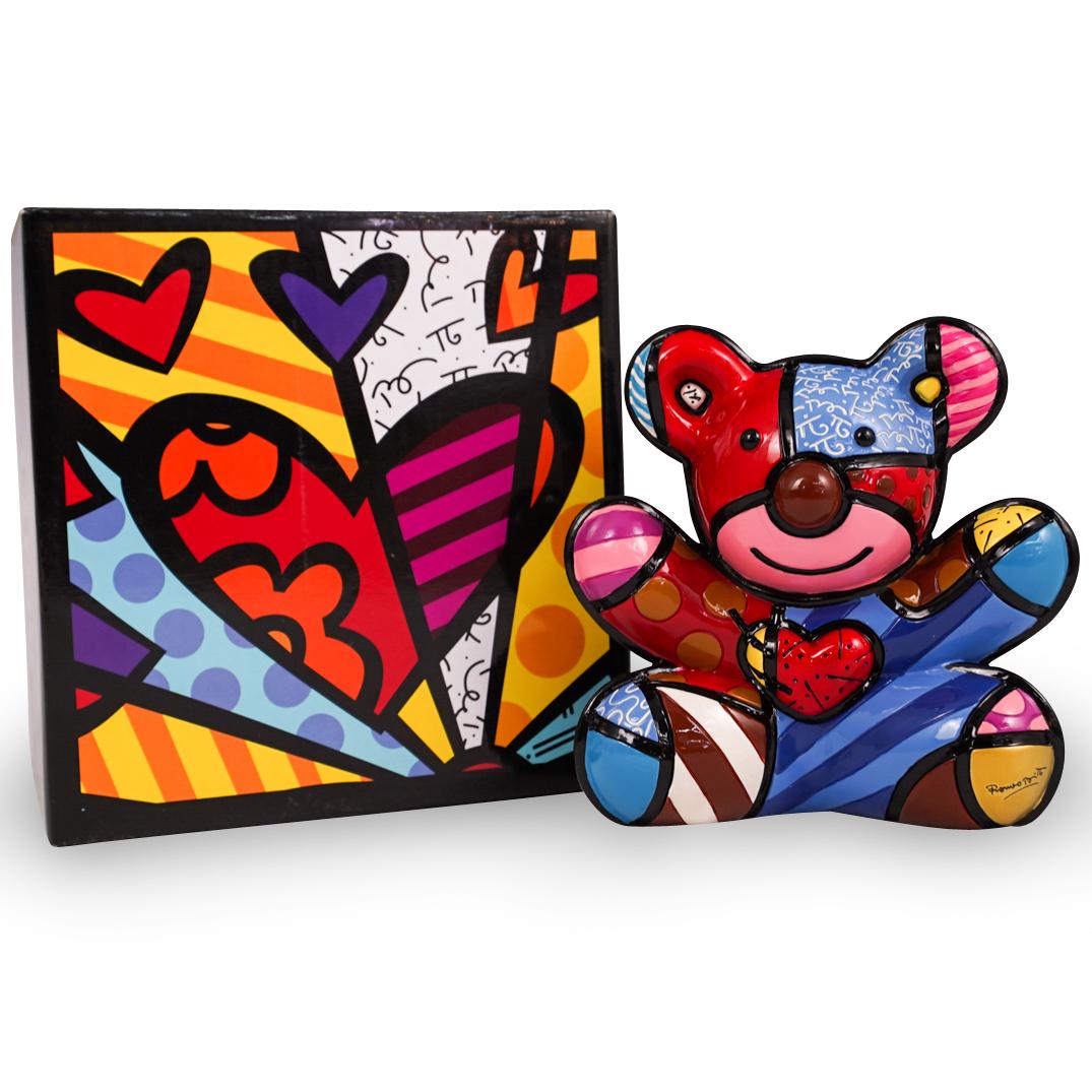 Romero Britto (Brazilian, b. 1963) "Cuddly Bear" (1 of 5)
