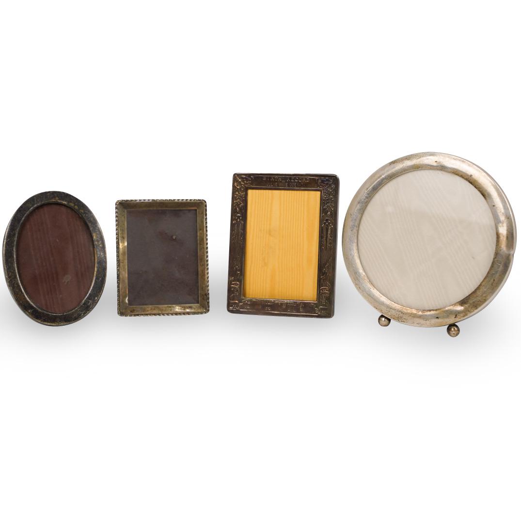 (4 Pc) Sterling Silver Frame Group (1 of 6)
