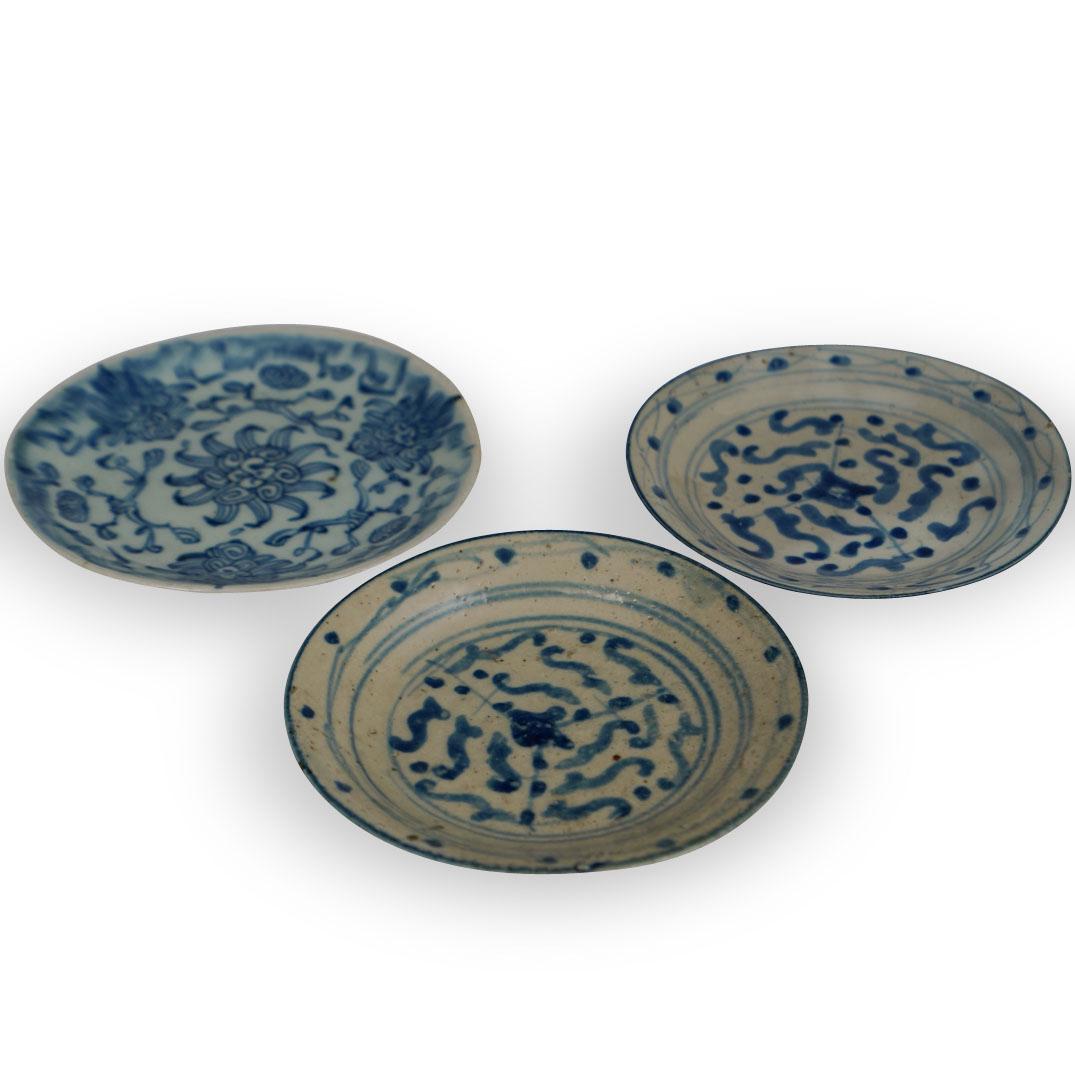 (3 Pc) Chinese Porcelain Plate CollectionÃ‚ (1 of 4)
