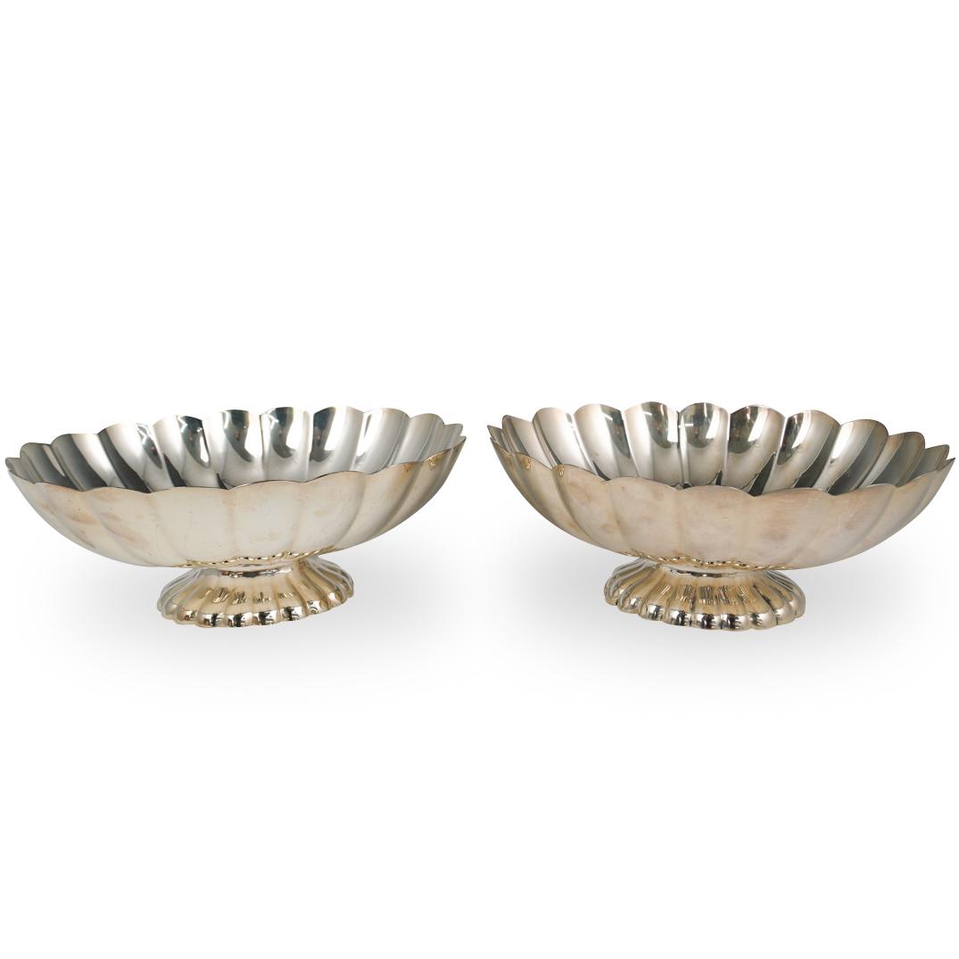 Pair of Reed & Barton Serving Bowls (1 of 4)