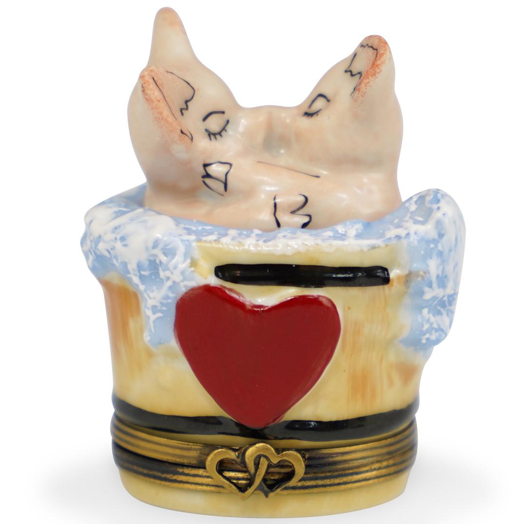 Limoges Je T'aime Porcelain Trinket Box (1 of 4)