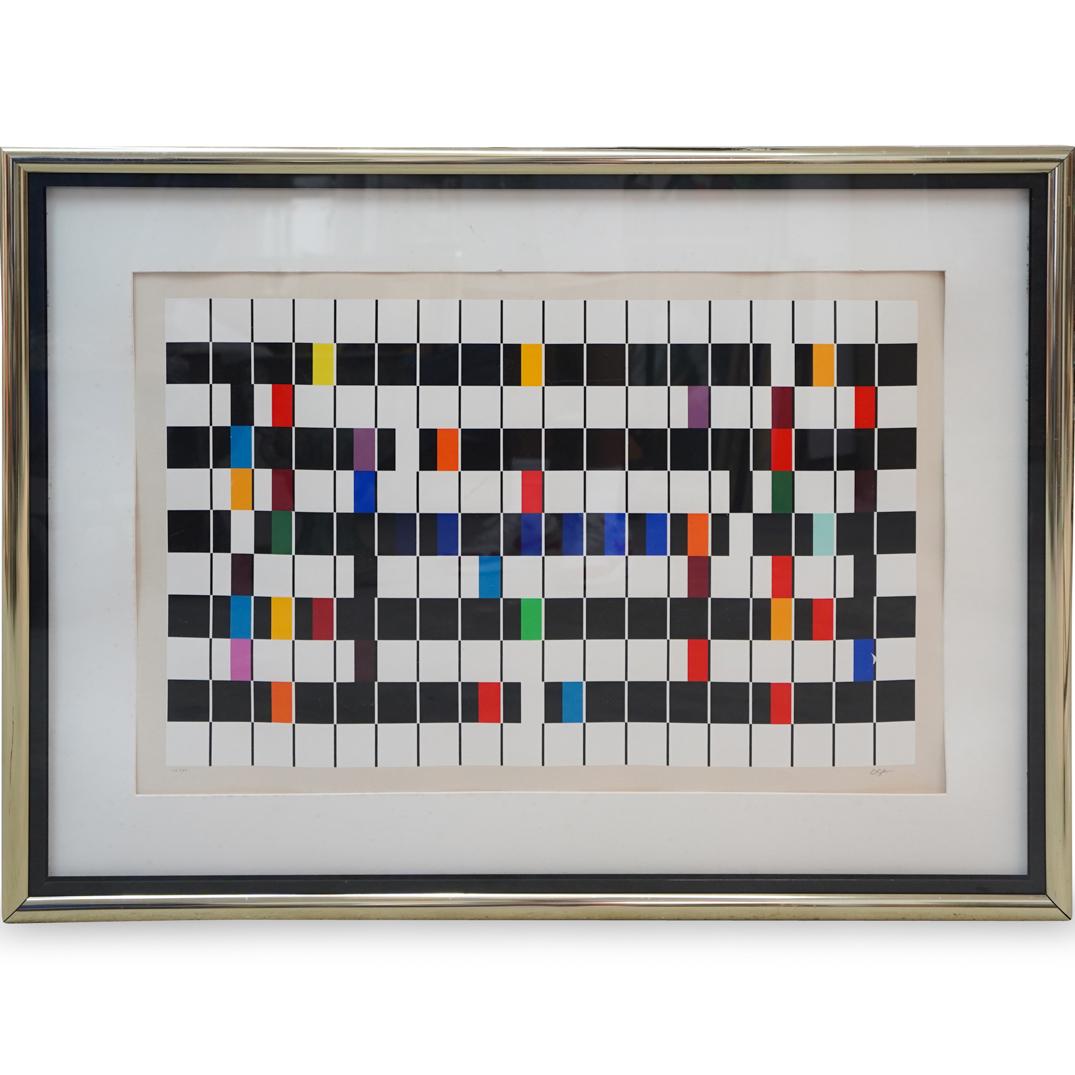 Yaacov Agam (American/Israeli, b. 1928) Silkscreen (1 of 5)