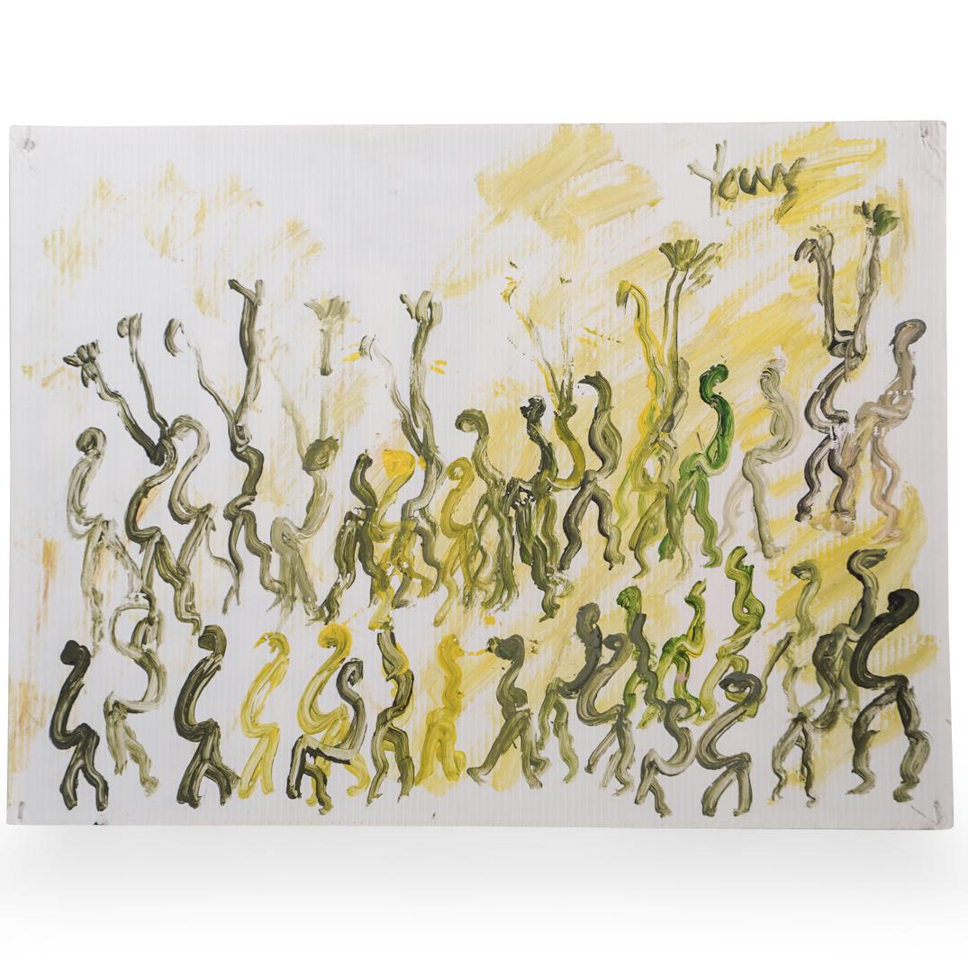 Purvis Young (American, 1943-2010) Mixed Media (1 of 5)