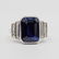 Platinum 7.96ct Ceylon Sapphire & Diamond Ring - 2
