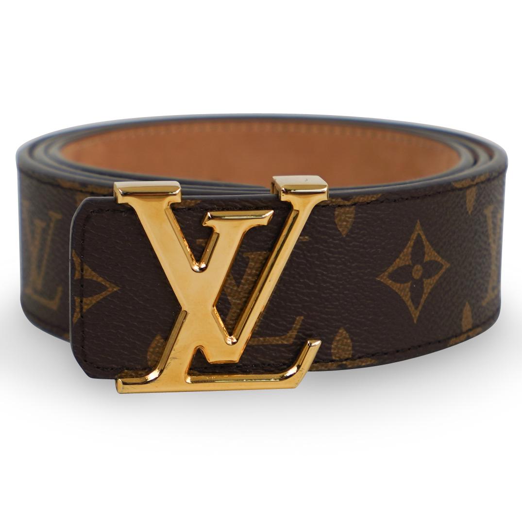 Black And Gold Louis Vuitton Belt / Louis Vuitton Black Leather ...