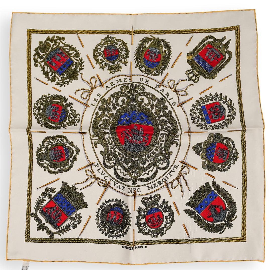 Vintage Hermes Silk Scarf (1 of 5)