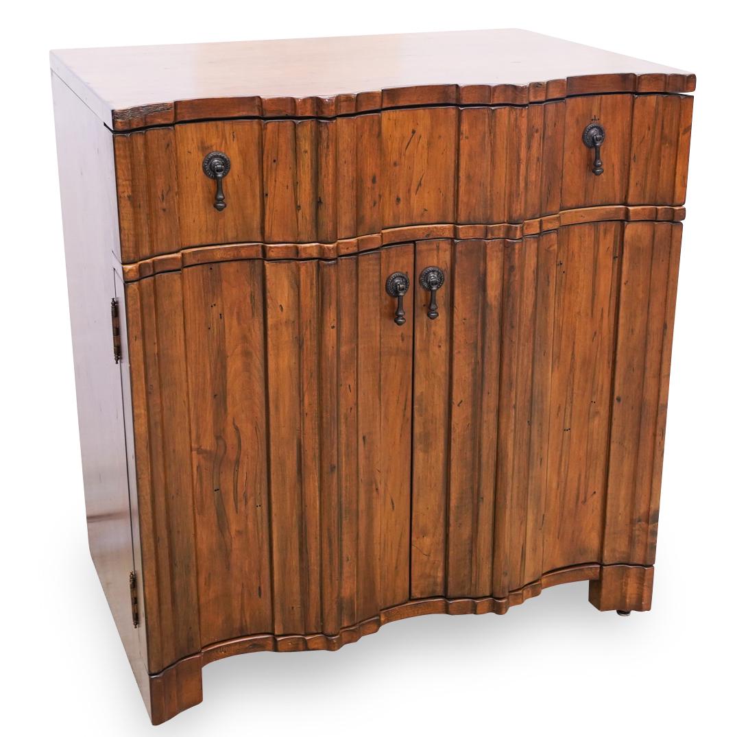 Hickory White Wooden Night Stand (1 of 8)