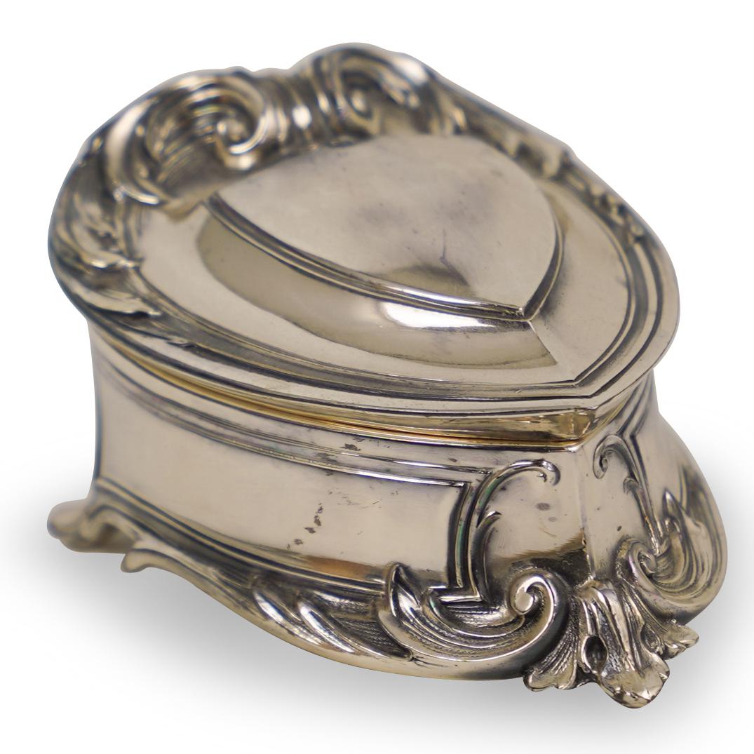 Silver Plated Jewelry Box (1 of 4)