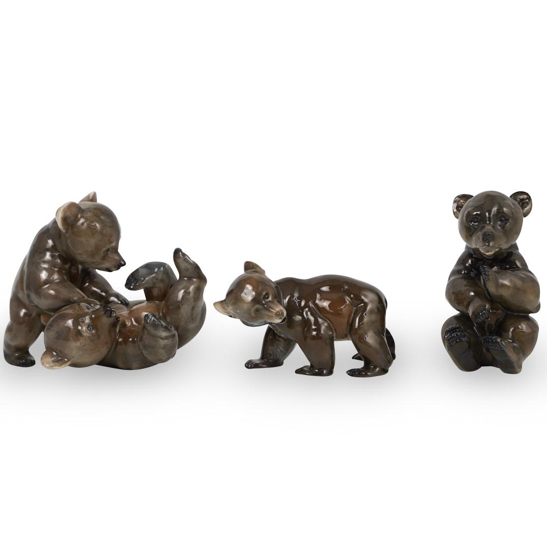 (3 Pc) Rosenthal Porcelain Figurine Lot (1 of 6)