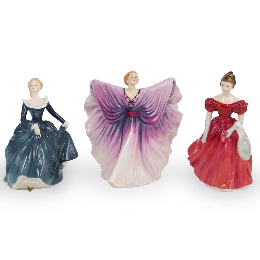 (3 Pc) Royal Doulton Figurine Lot (1 of 6)