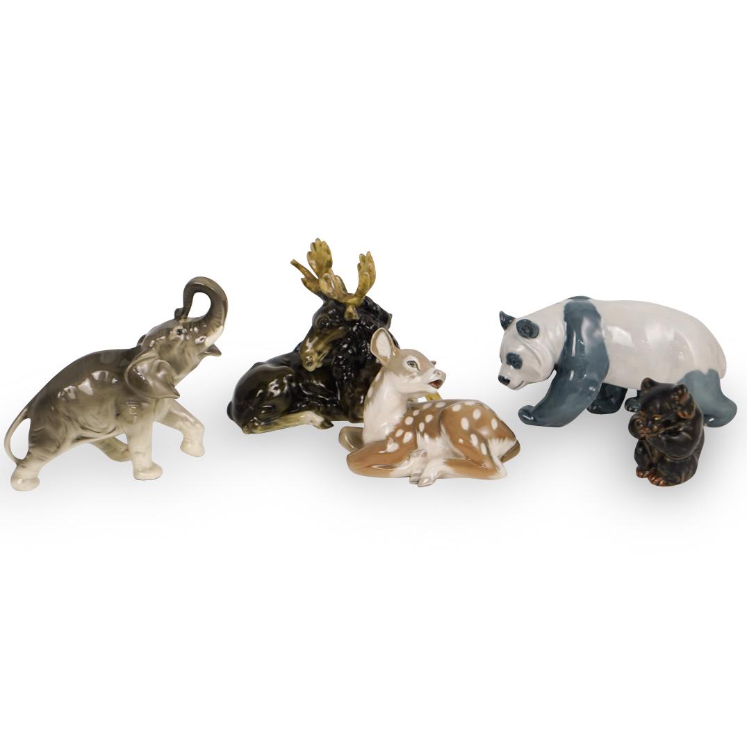 (5 Pc) Porcelain Animal Collection (1 of 11)