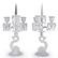 Pair Of Baccarat Crystal Dolphin Candelabras - 16