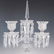 Pair Of Baccarat Crystal Dolphin Candelabras - 5