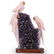 Large Amethyst and Rose Quartz Parrot Sculpture