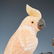 Large Amethyst and Aragonite Cockatiel Sculpture - 2