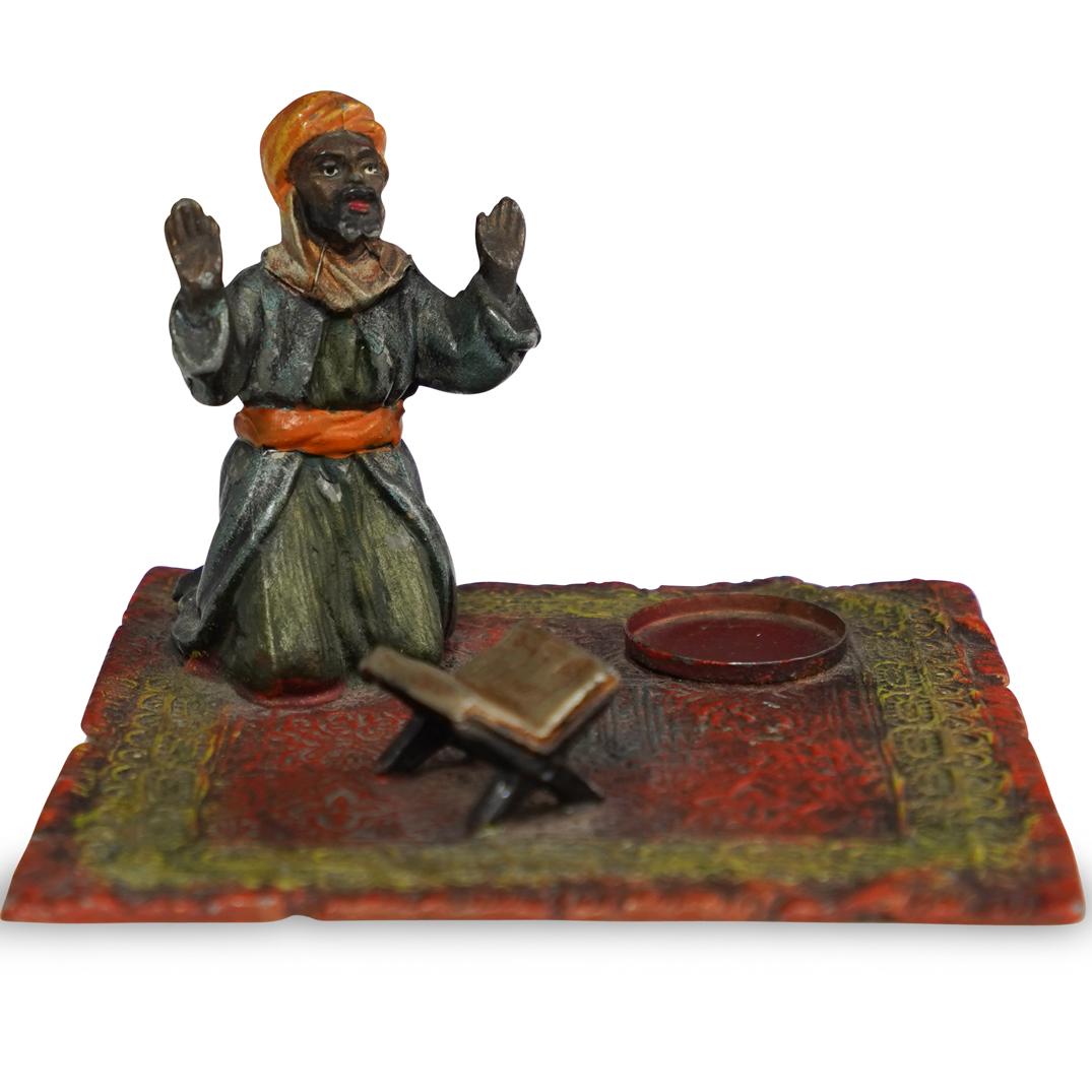 Coronet Cold Painted Austrian "Prayer" Bronze (1 of 4)