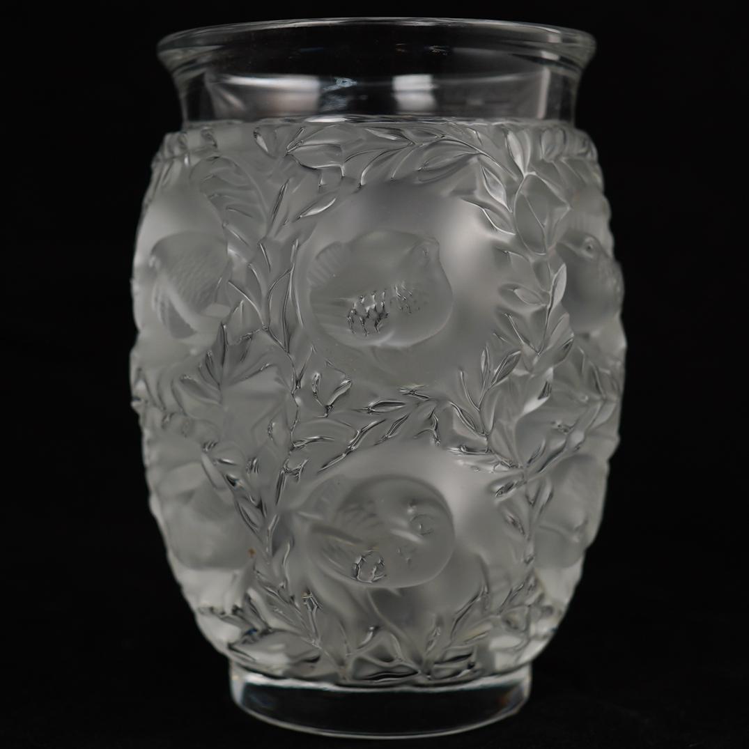 Lalique "Bagatelle" Crystal Vase (1 of 6)