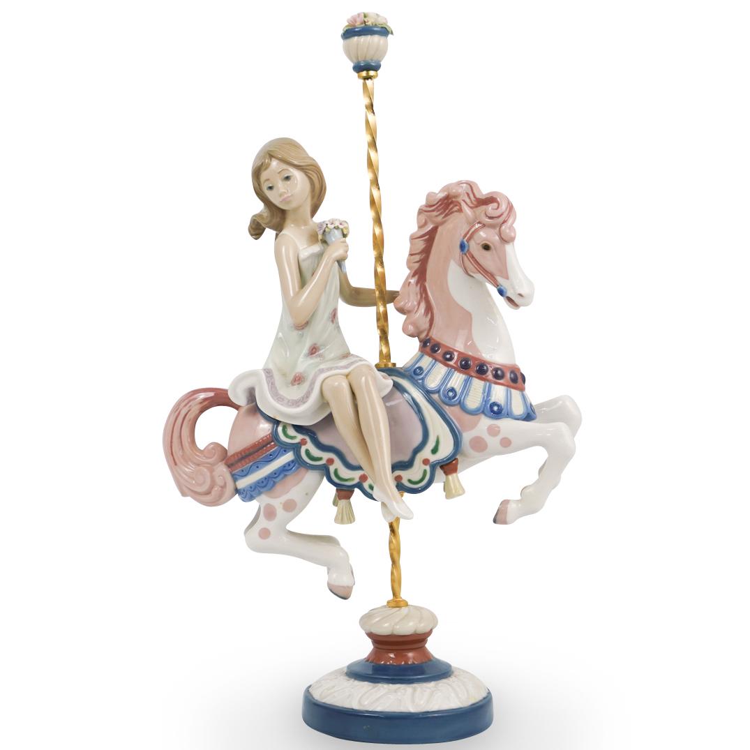 Lladro "Girl On Carousel Horse" Figurine (1 of 7)