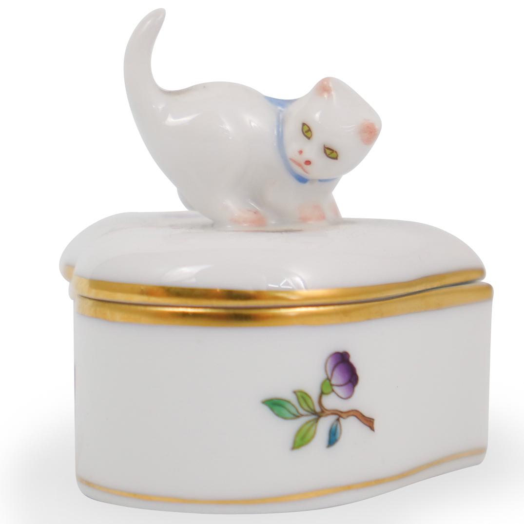 Herend Porcelain Trinket Box (1 of 4)