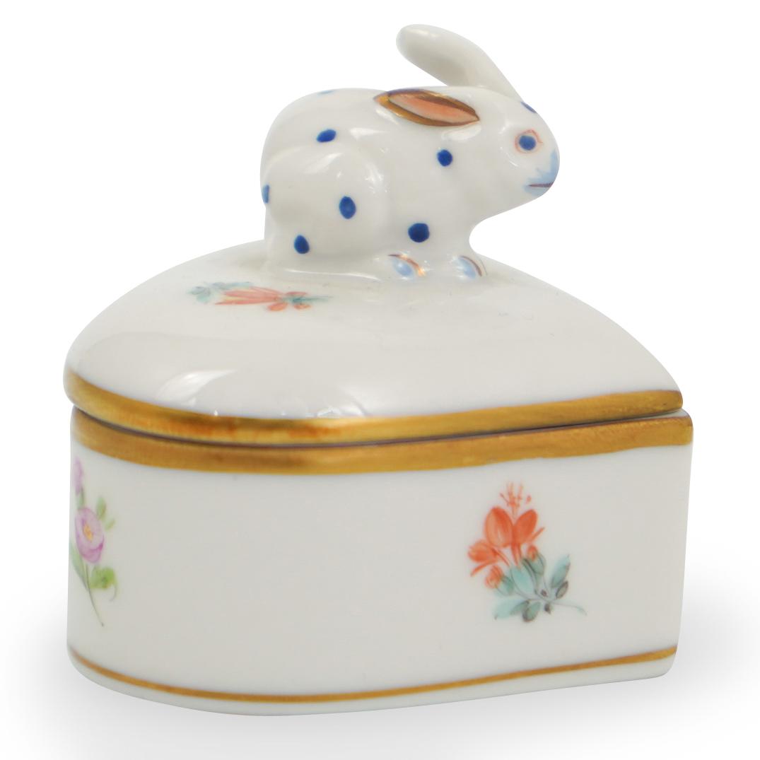Herend Porcelain Trinket Box (1 of 4)