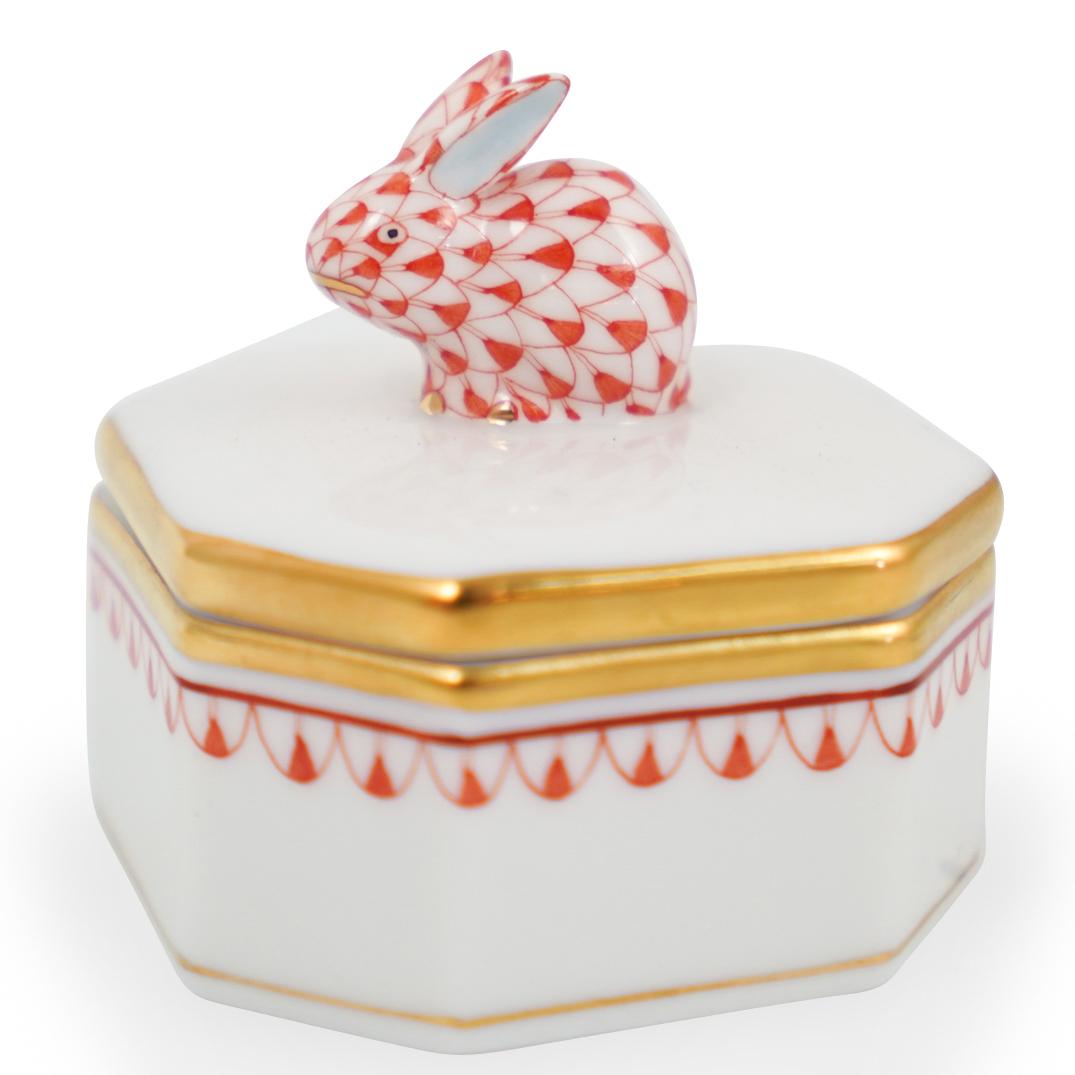 Herend Porcelain Trinket Box (1 of 2)